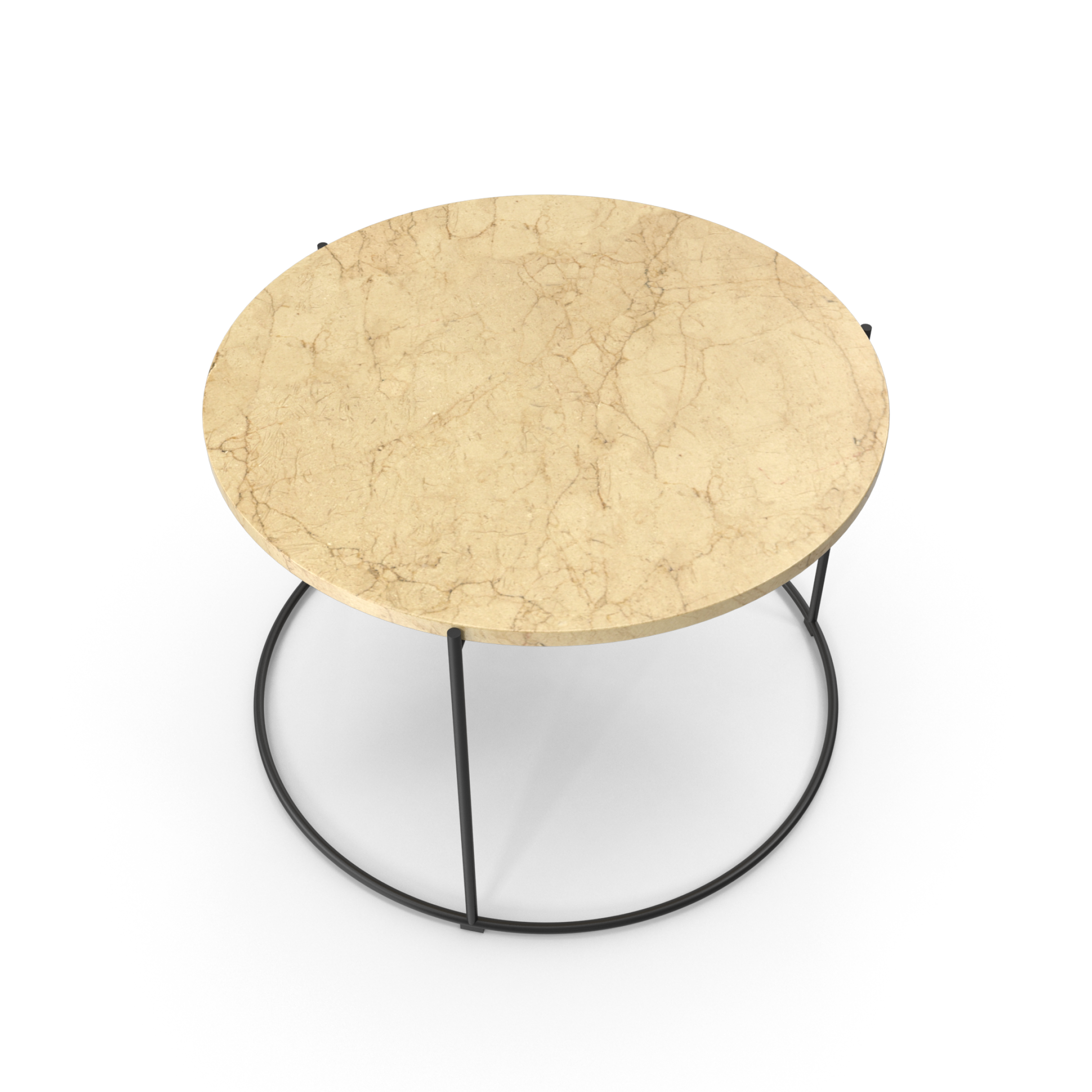 Fully rounded table